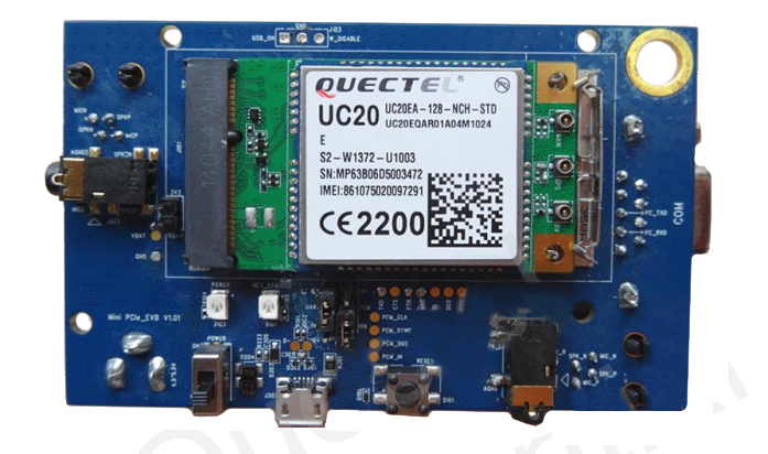 Location Circuit - Quectel Mini PCIe EVB Kit